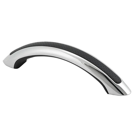 Whitecap 9" Stainless Steel Grab Handle with UV - Resistant Black Vinyl Inlay - Get Tight Gear