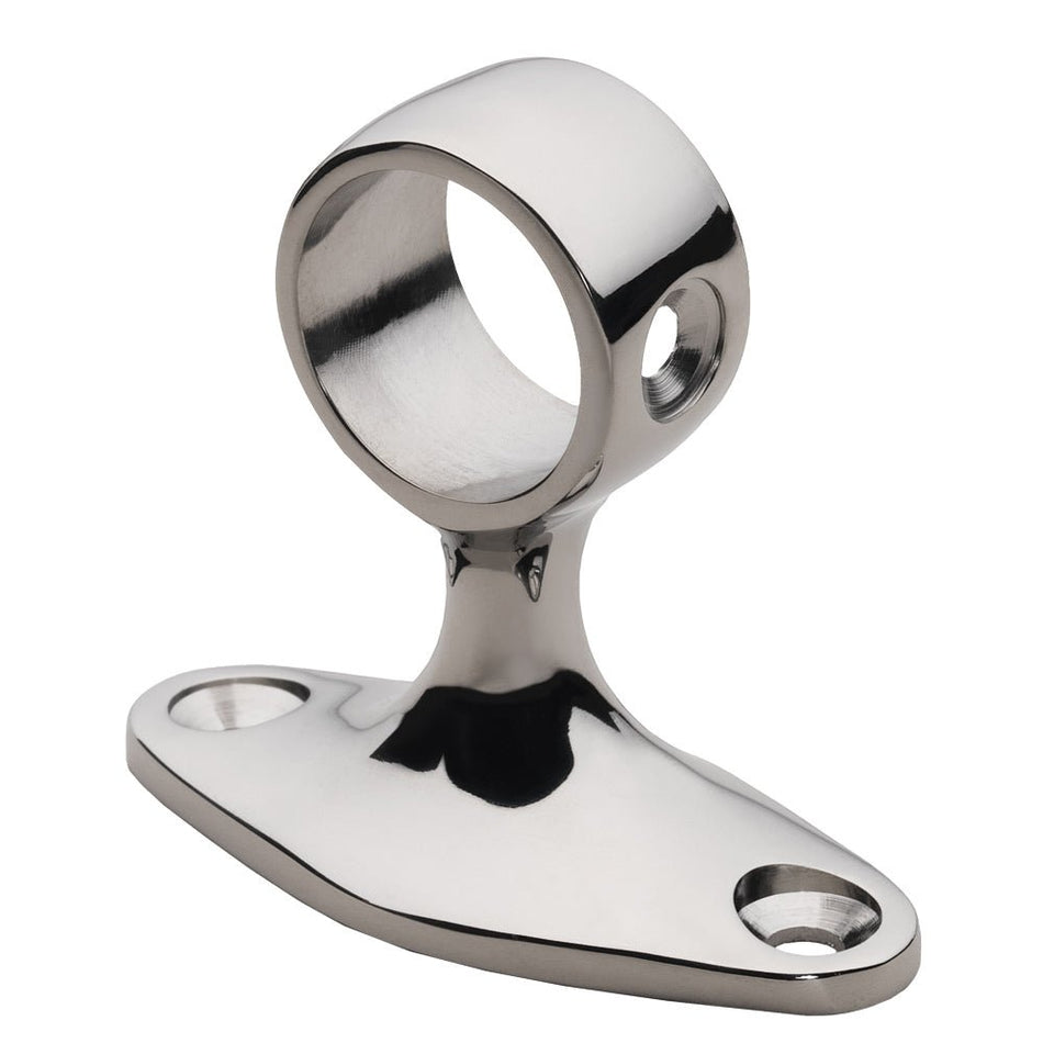 Whitecap 90 Handrail Stanchion - Center - 316 Stainless Steel - 7/8" Tube O.D. - Get Tight Gear