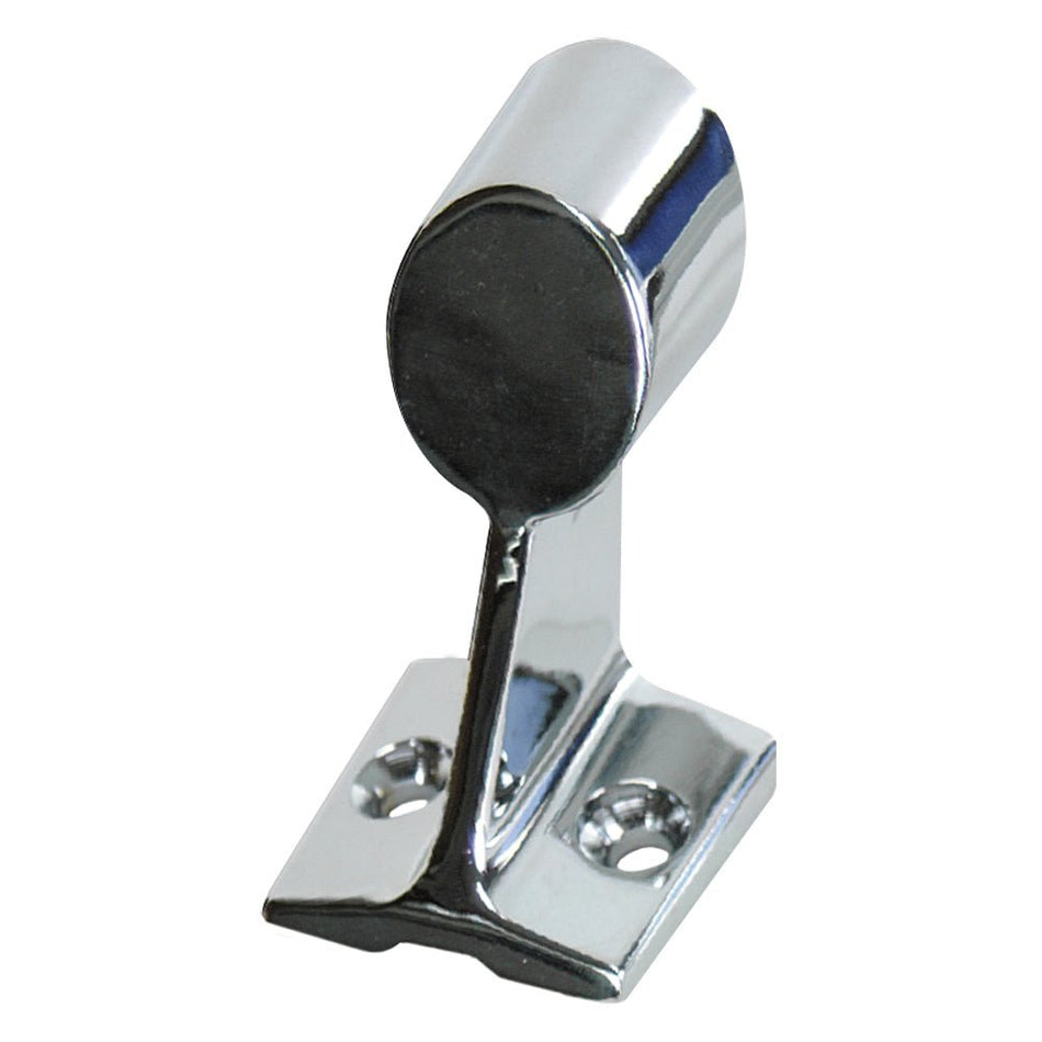 Whitecap Aft Handrail Stanchion - 316 Stainless Steel - 7/8" Tube O.D. - Get Tight Gear