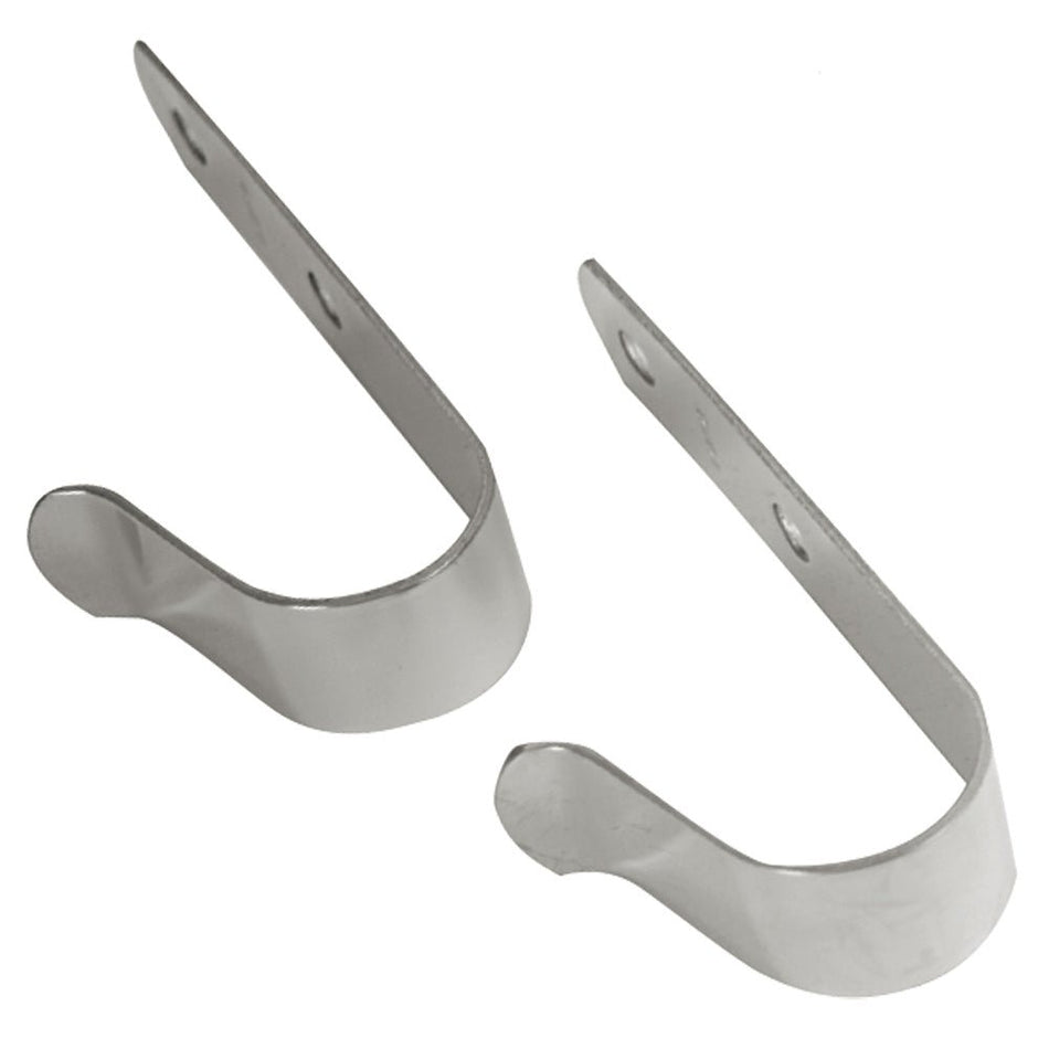 Whitecap Boat Hook Holder - 304 Stainless Steel - 4 - 1/4" x 1" - Pair - Get Tight Gear