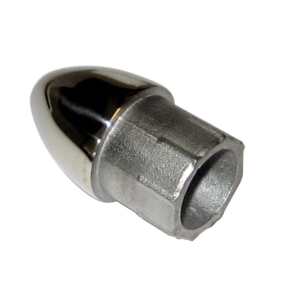 Whitecap Bullet End - 316 Stainless Steel - 7/8" Tube O.D. - Get Tight Gear