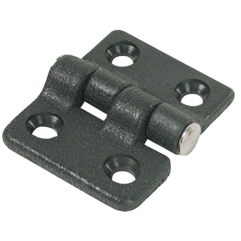 Whitecap Butt Hinge - Black Nylon - 1 - 1/2" x 1 - 3/8" - Get Tight Gear