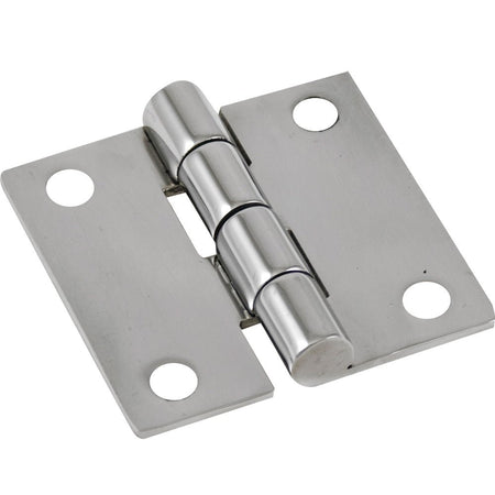Whitecap Butt Hinge Reversed - 304 Stainless Steel - 2" x 2" - Get Tight Gear