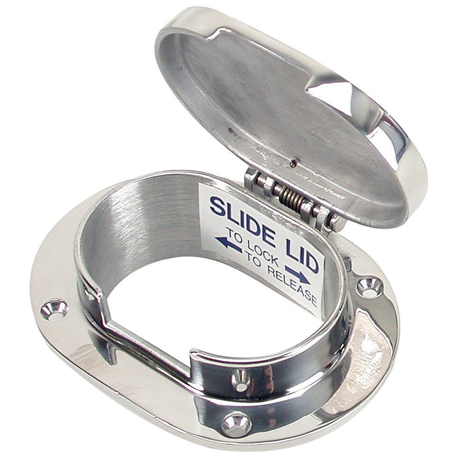 Whitecap Chain & Rope Deck Pipe 3 - 7/8" x 2 - 1/2" Opening - Get Tight Gear