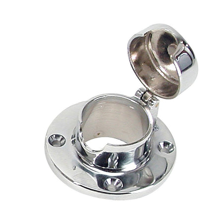 Whitecap Chain & Rope Deck Pipe Hinged 1 - 1/2" Opening - Get Tight Gear