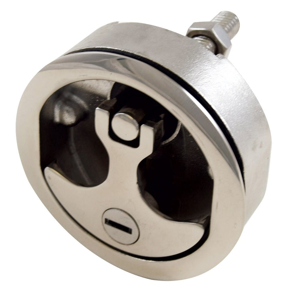 Whitecap Compression Handle - 316 Stainless Steel - Locking - 3" Outer Diameter - Get Tight Gear