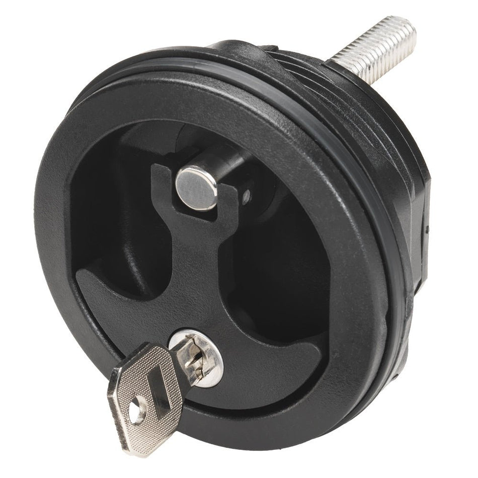 Whitecap Compression Handle - Nylon Black/Black - Locking - Get Tight Gear