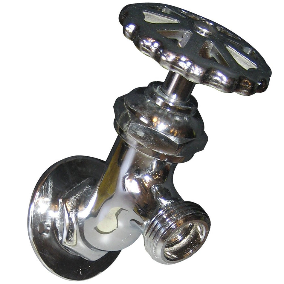 Whitecap CP Brass LG Sillcock 2 - 3/16" Base 4" Depth - Get Tight Gear