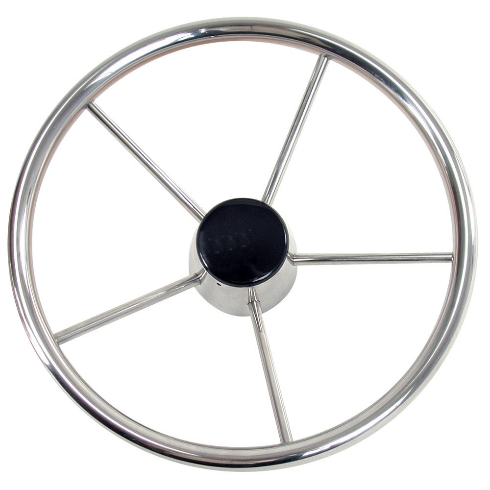 Whitecap Destroyer Steering Wheel - 13 - 1/2" Diameter - Get Tight Gear