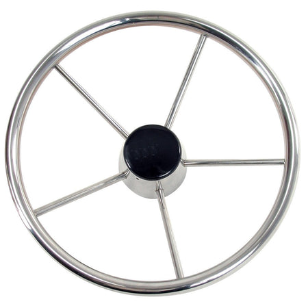 Whitecap Destroyer Steering Wheel - 15" Diameter - Get Tight Gear