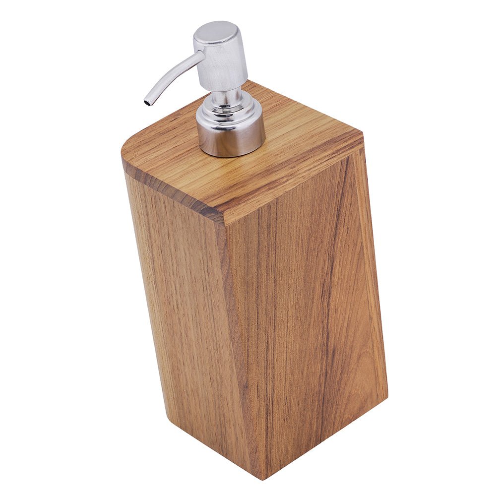 Whitecap EKA Collection Soap Dispenser - Teak - Get Tight Gear