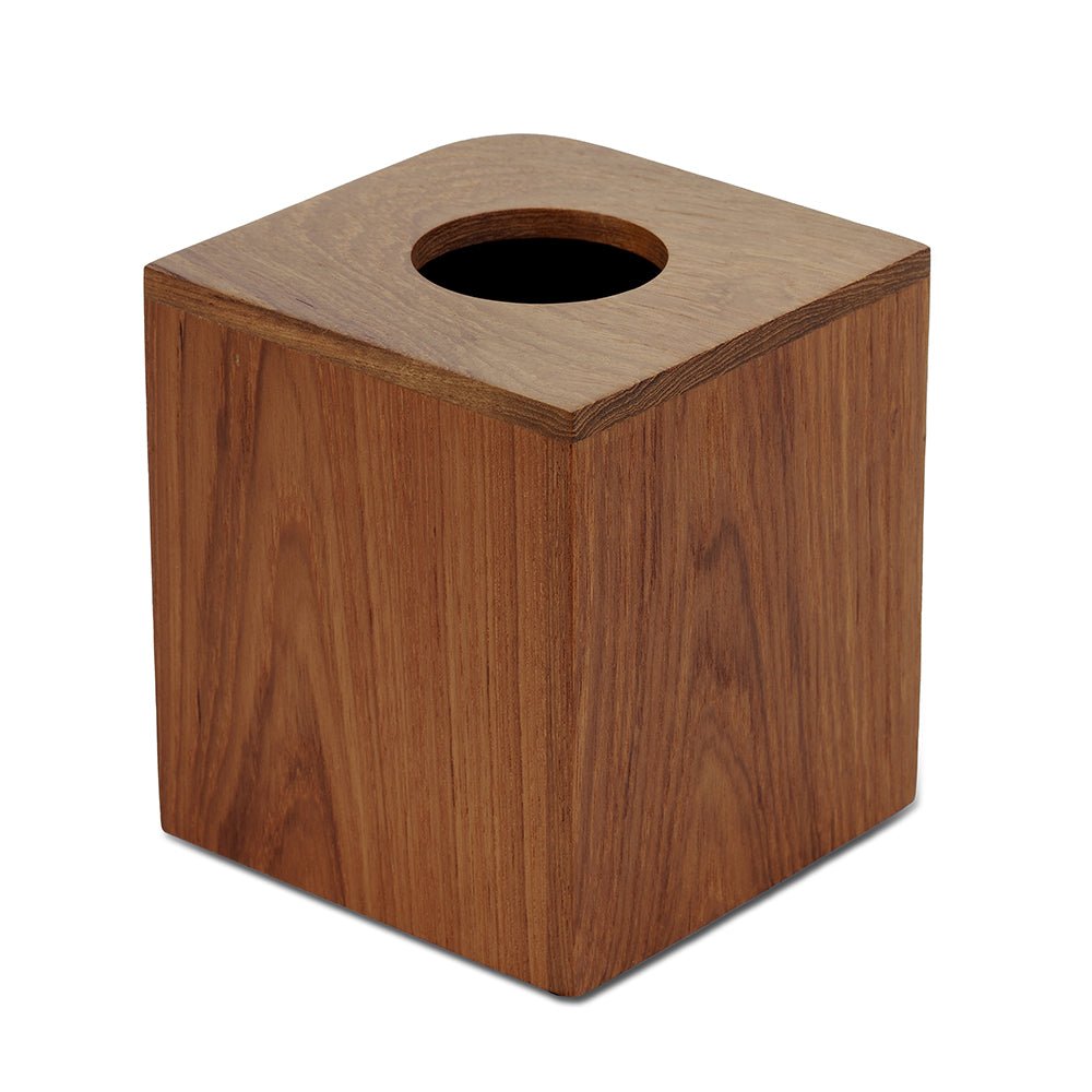 Whitecap EKA Collection Tissue Box - Teak - Get Tight Gear