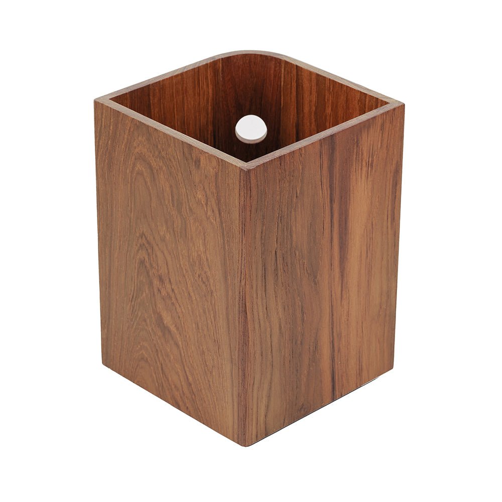 Whitecap EKA Collection Waste Basket - Teak - Get Tight Gear
