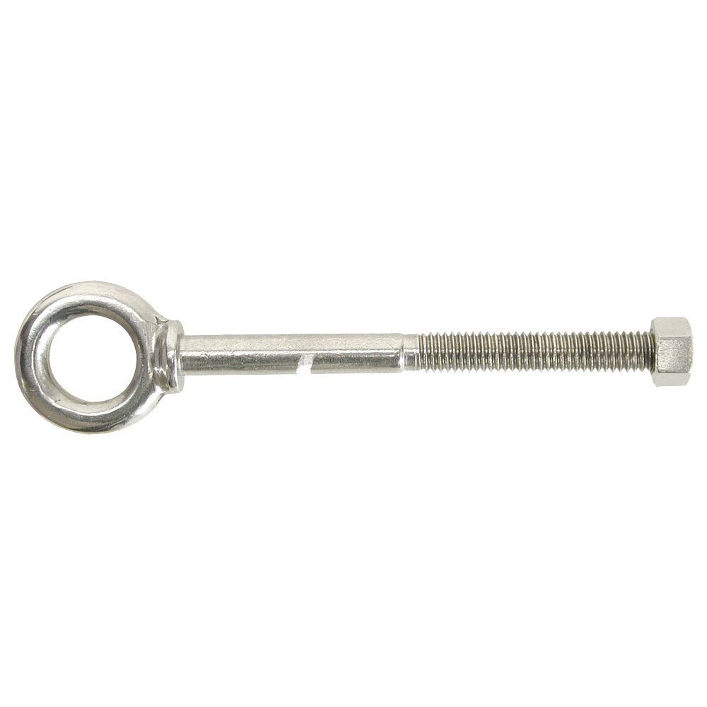 Whitecap Eye Bolt - 304 Stainless Steel - 4 - 5/16" Length - Get Tight Gear