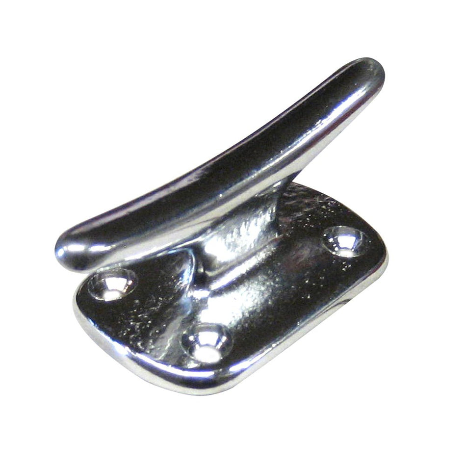 Whitecap Fender Cleat - CP/Brass - 2" - Get Tight Gear