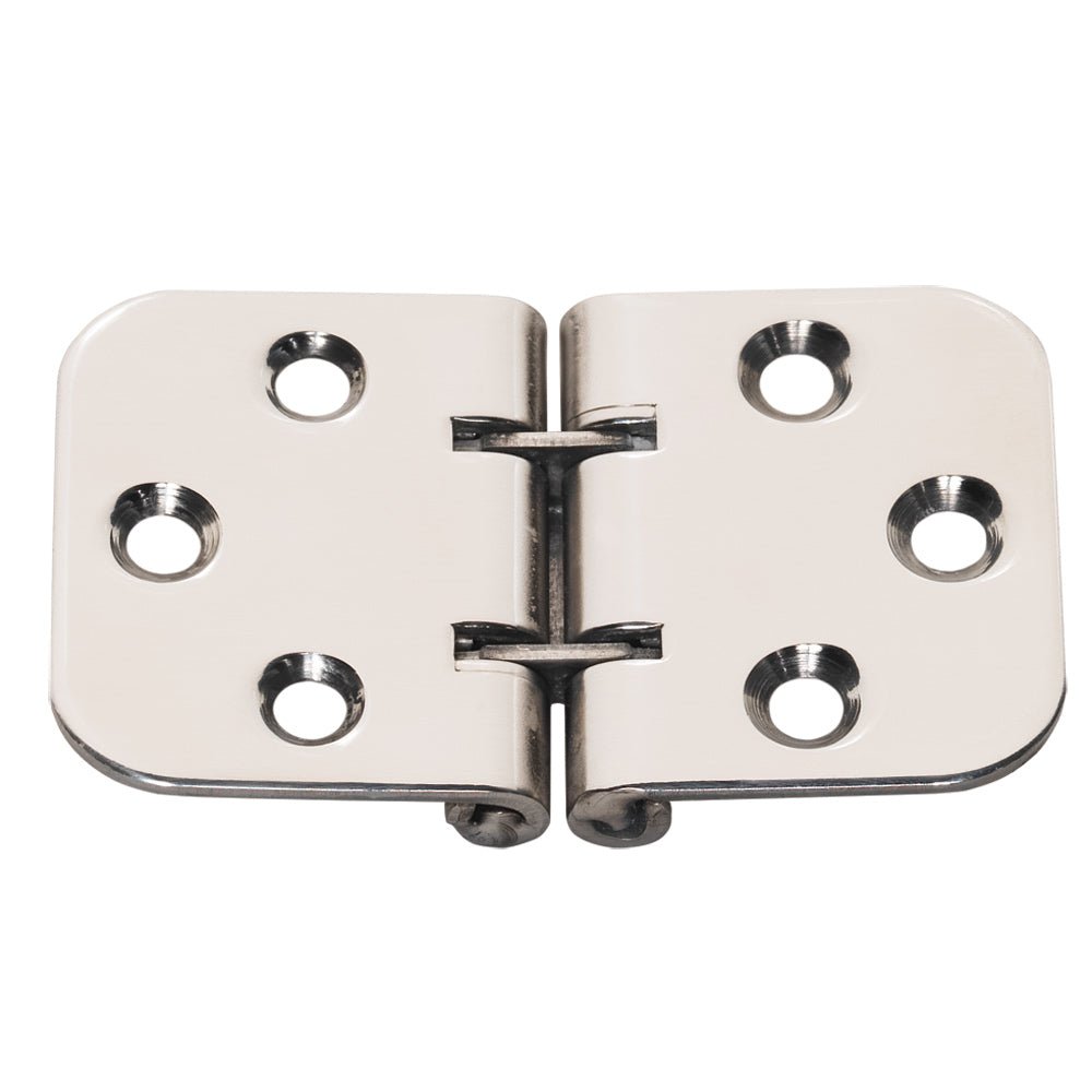 Whitecap Flush Mount 2 - Pin Hinge - 304 Stainless Steel - 2 - 13/16 x 1 - 9/16 - Get Tight Gear
