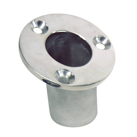 Whitecap Flush Mount Flag Pole Socket - Stainless Steel - 1 - 1/4" ID - Get Tight Gear