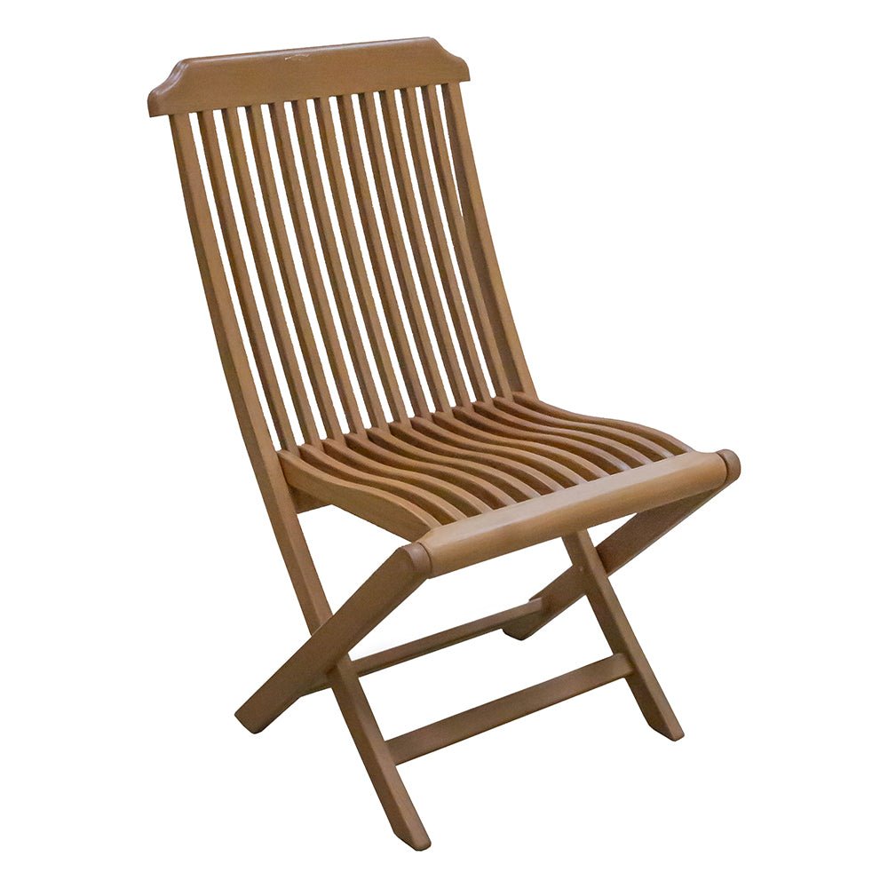 Whitecap Folding Deck Chair - Teak - Get Tight Gear