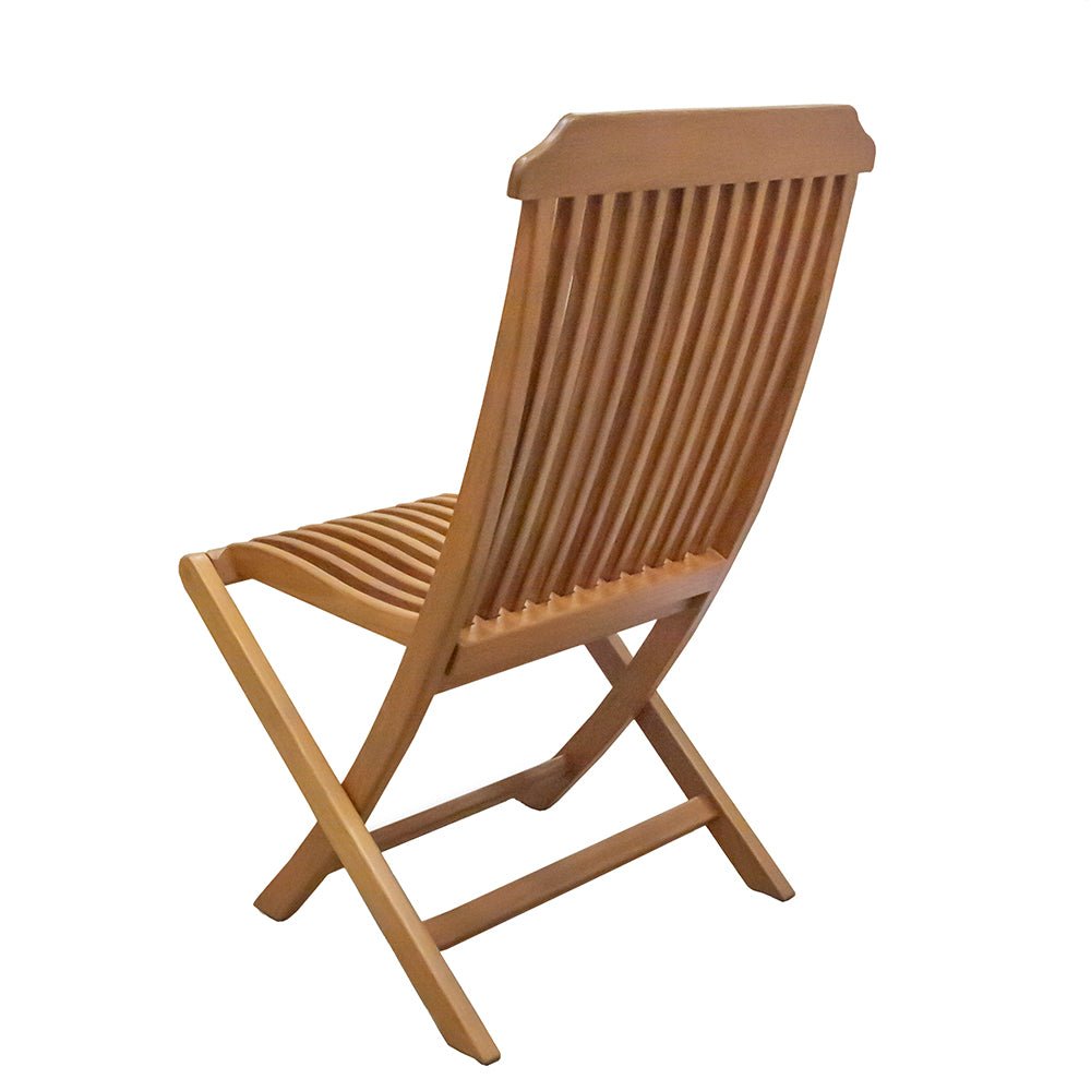 Whitecap Folding Deck Chair - Teak - Get Tight Gear