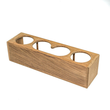 Whitecap Four Drink/Binocular Rack - Teak - Get Tight Gear