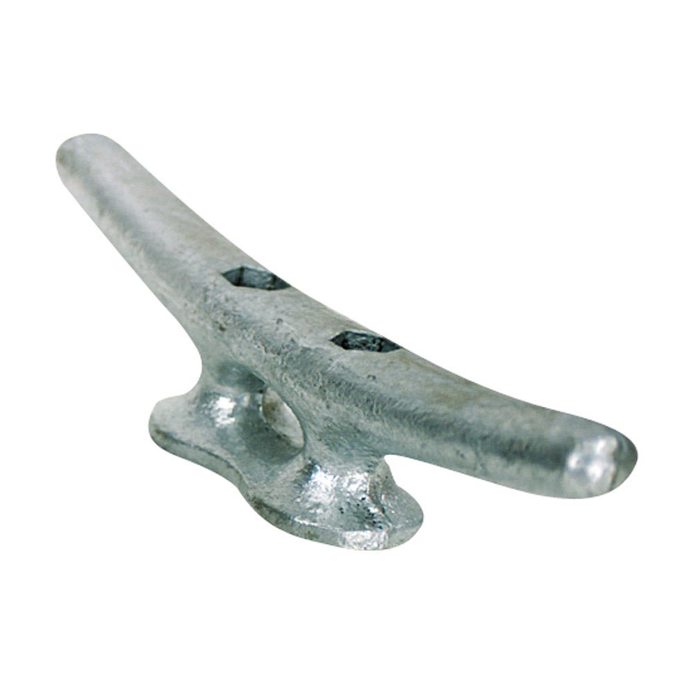 Whitecap Galvanized Dock Cleat - 8" - Get Tight Gear