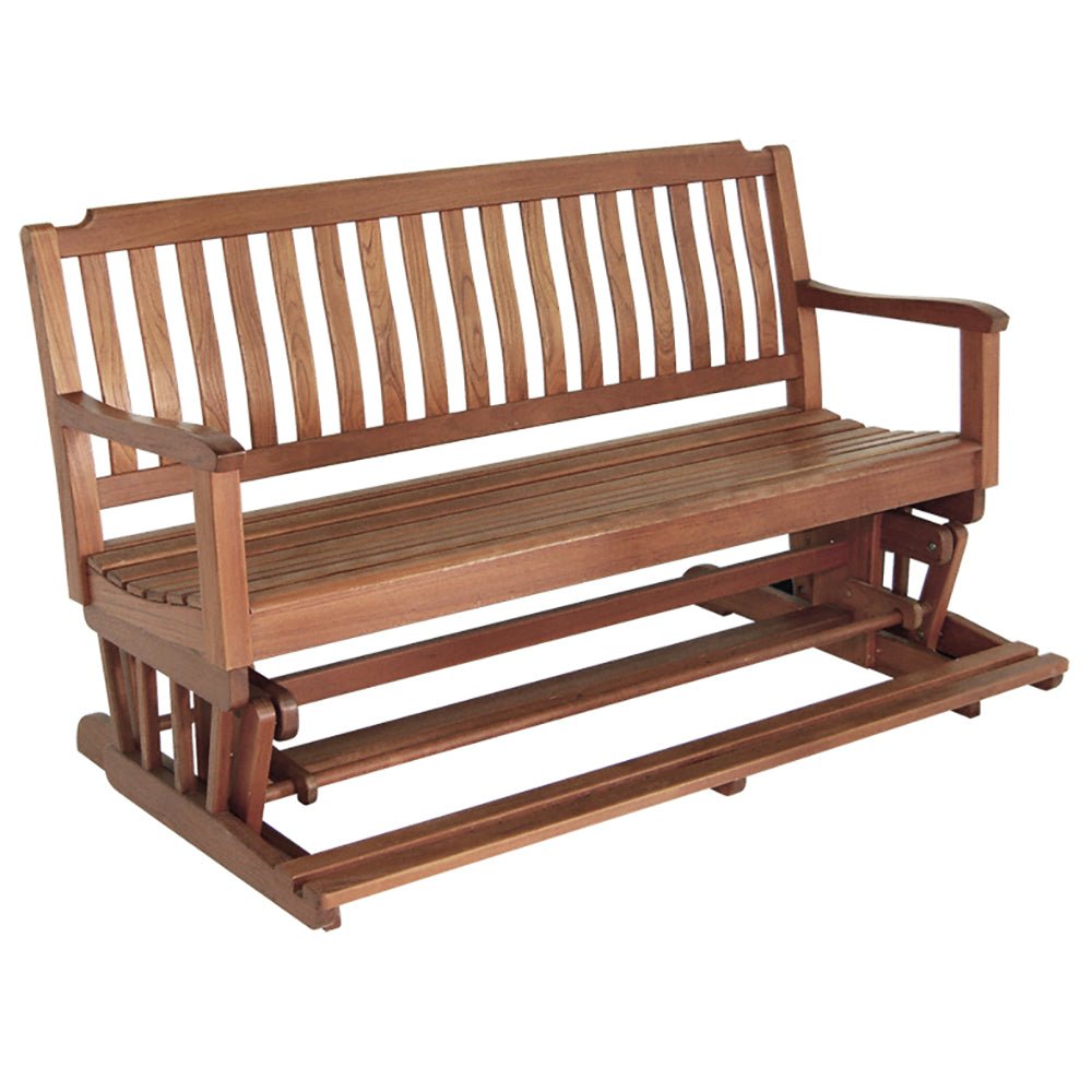 Whitecap Glider Bench - Teak - Get Tight Gear