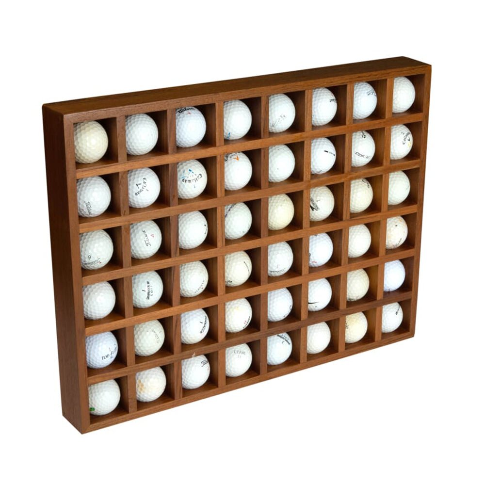 Whitecap Golf Ball Rack 48 - Teak - Get Tight Gear