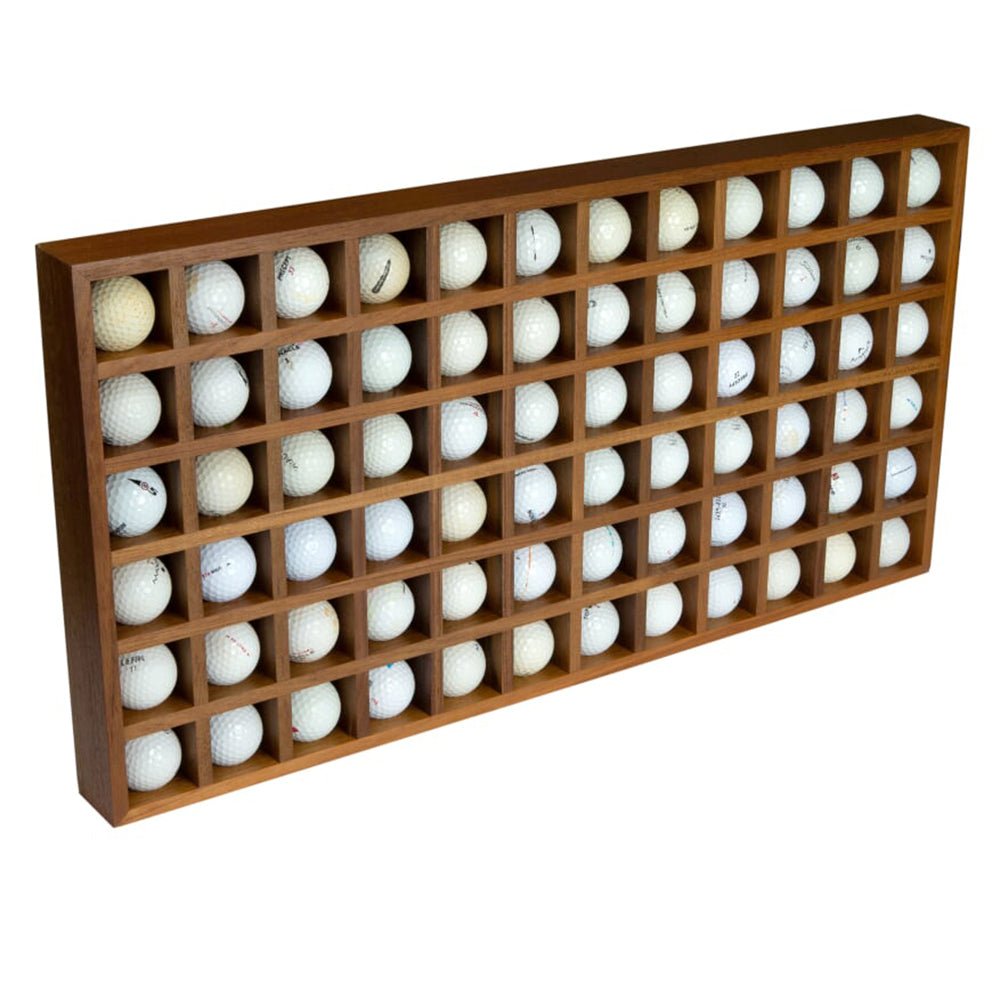 Whitecap Golf Ball Rack 72 - Teak - Get Tight Gear
