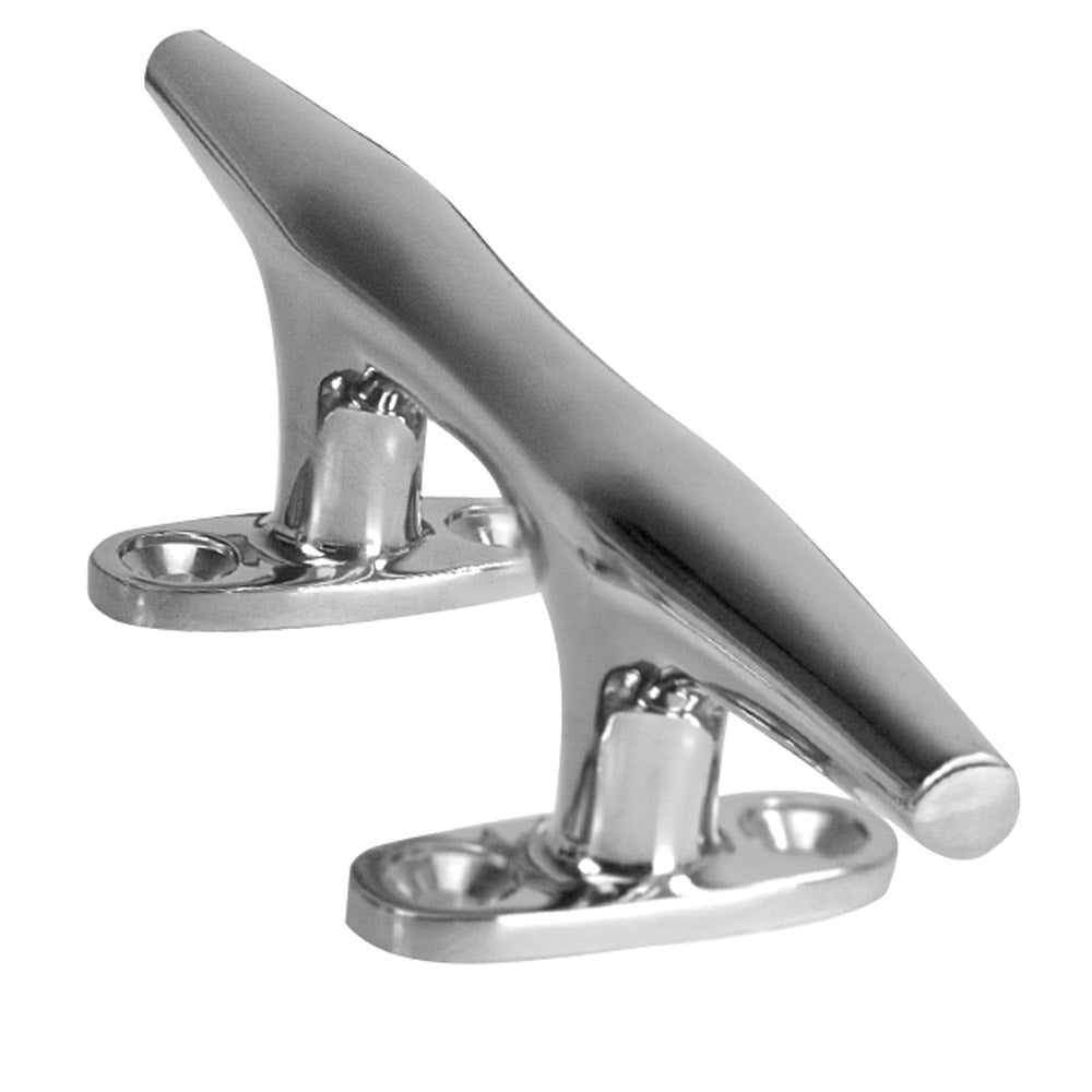 Whitecap Heavy Duty Hollow Base Stainless Steel Cleat - 12" - Get Tight Gear