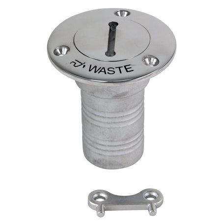 Whitecap Hose Deck Fill - 1 - 1/2" Hose Waste - Get Tight Gear