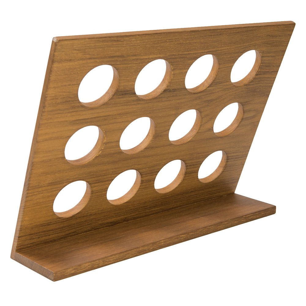 Whitecap K - Cup Holder 12 - Capsule - Teak - Get Tight Gear