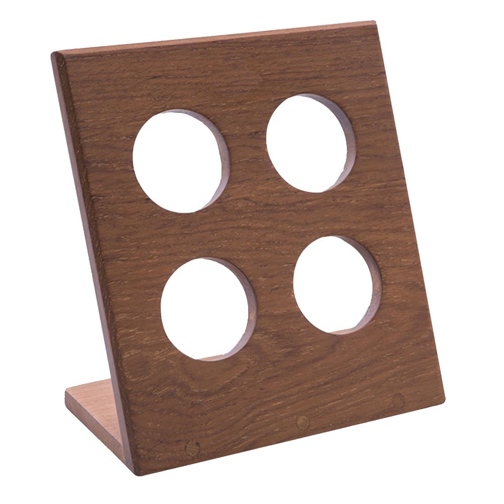 Whitecap K - Cup Holder 4 - Capsule - Teak - Get Tight Gear