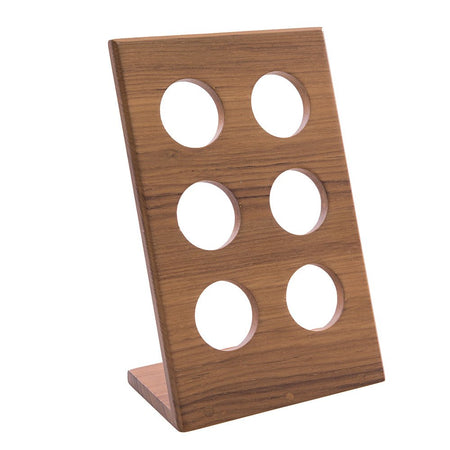 Whitecap K - Cup Holder 6 - Capsule - Teak - Get Tight Gear