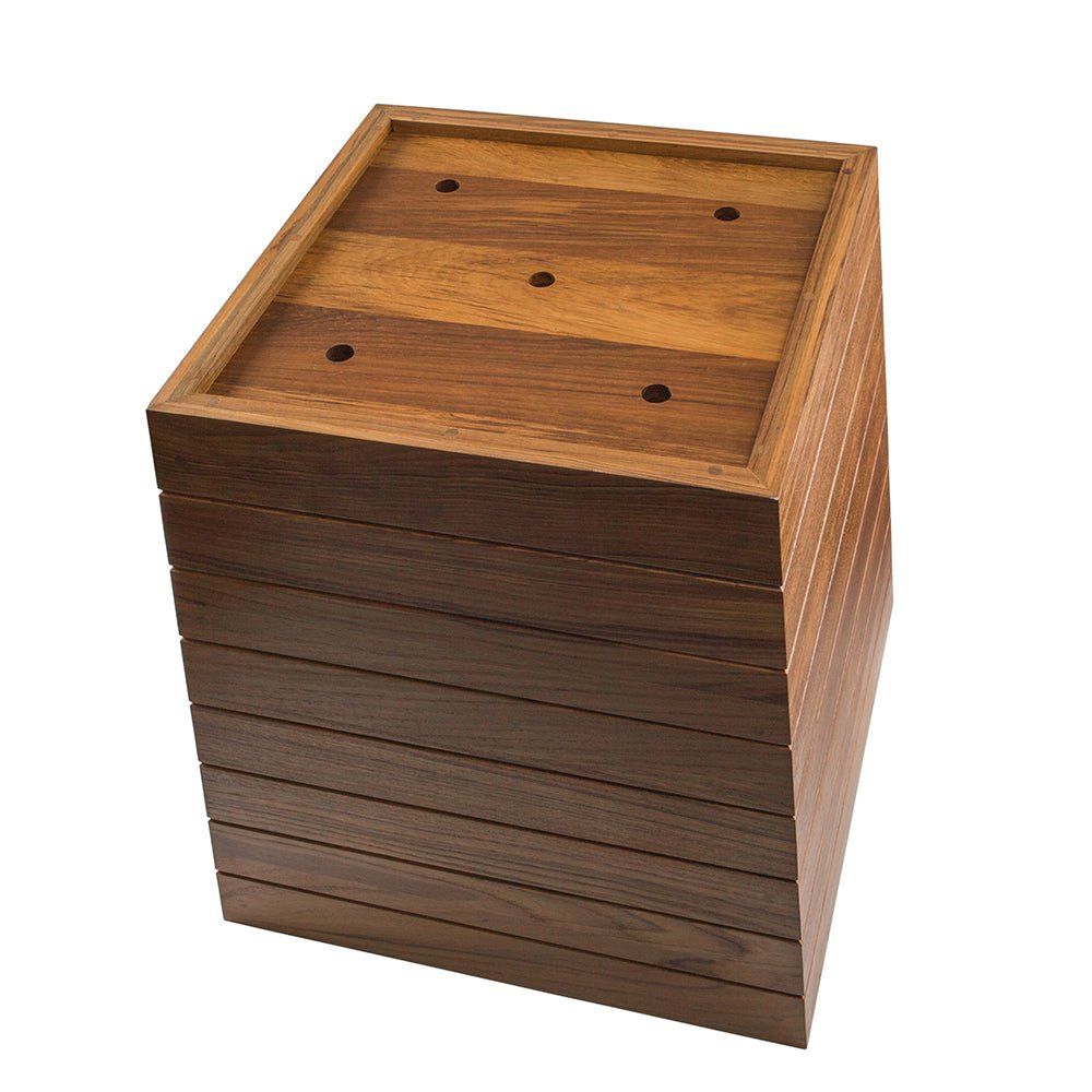 Whitecap Large Planter Box - Teak - Get Tight Gear