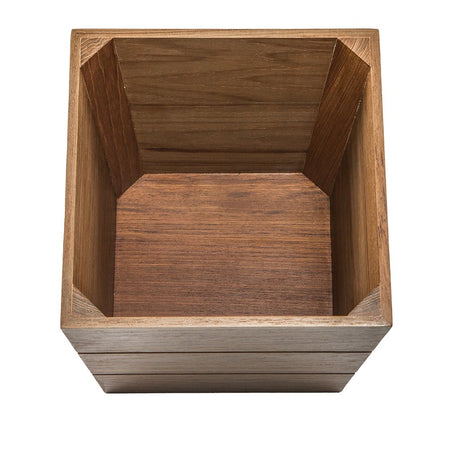 Whitecap Large Waste Basket - Teak - Get Tight Gear