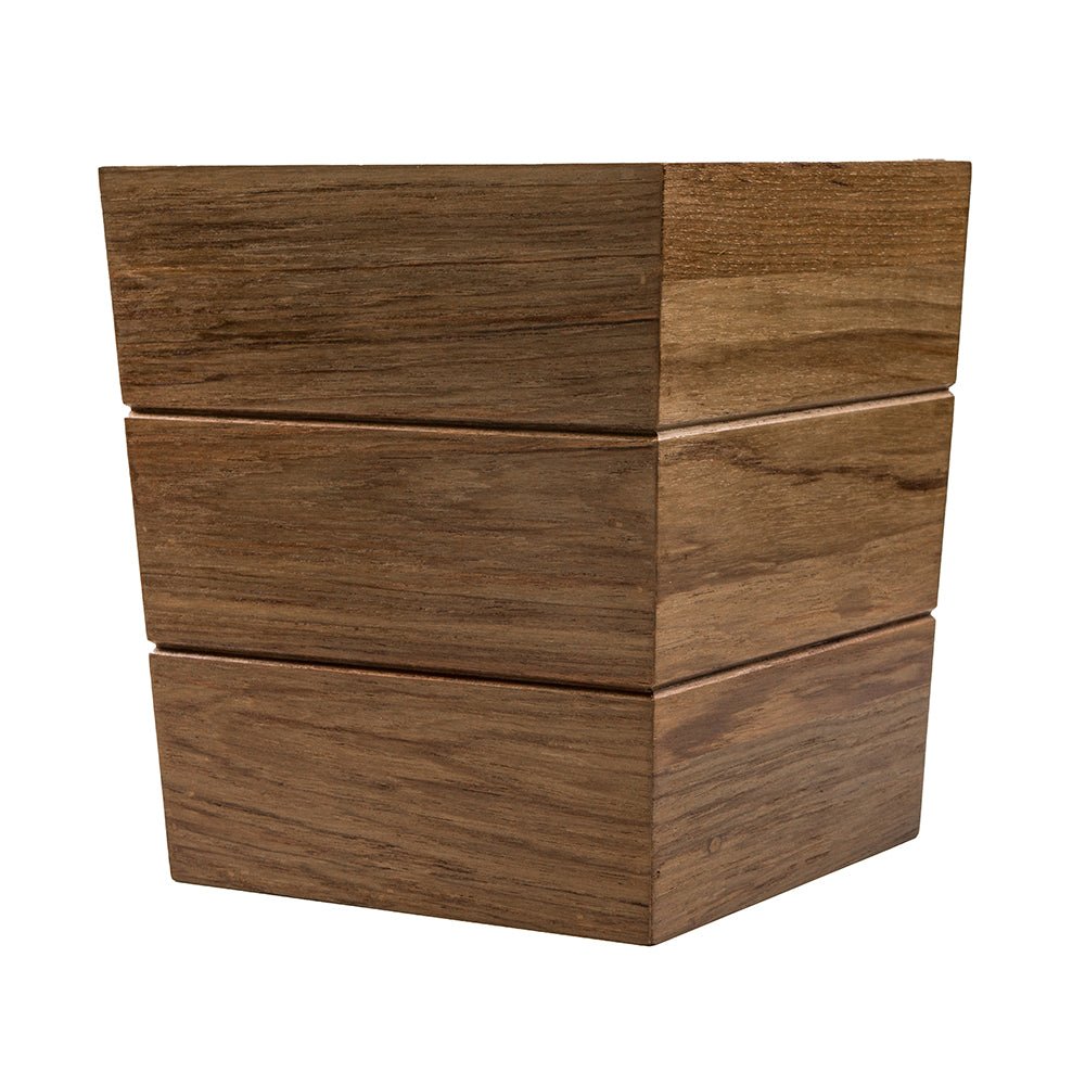 Whitecap Large Waste Basket - Teak - Get Tight Gear