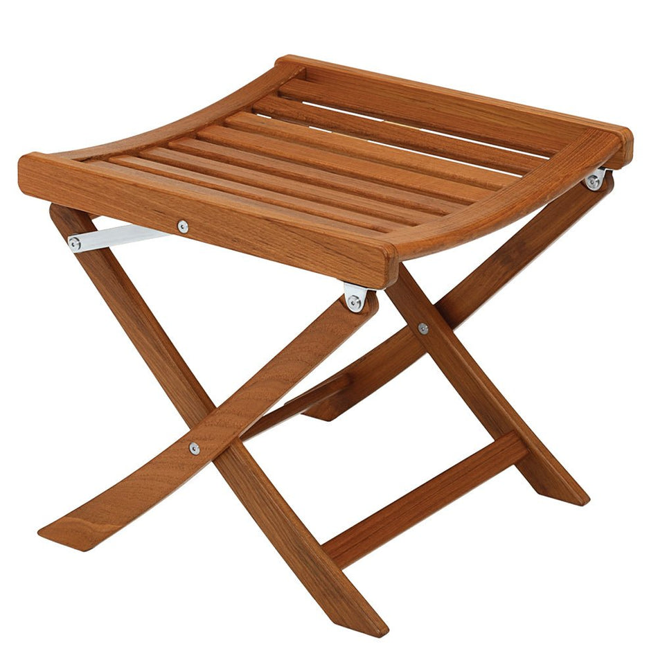 Whitecap Matching Foot Stool - Teak - Get Tight Gear