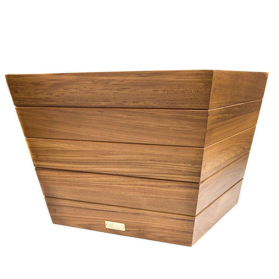 Whitecap Medium Planter Box - Teak - Get Tight Gear