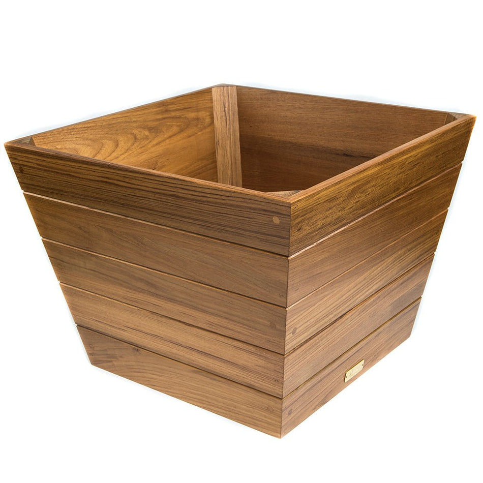 Whitecap Medium Planter Box - Teak - Get Tight Gear