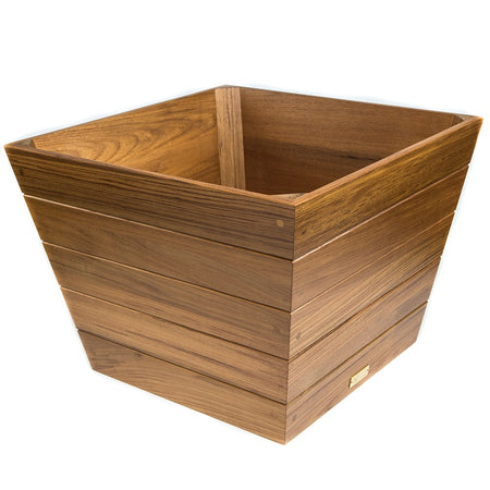 Whitecap Medium Planter Box - Teak - Get Tight Gear