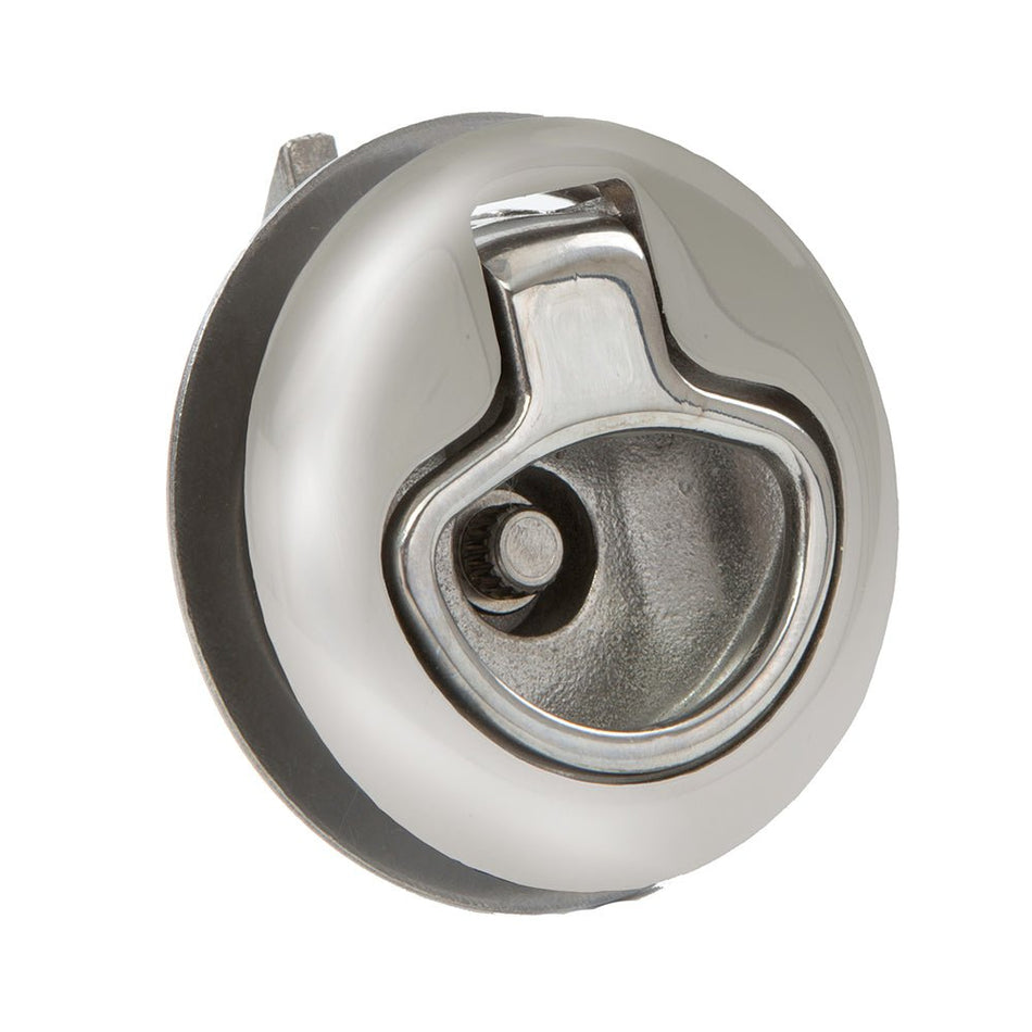 Whitecap Mini Slam Latch Stainless Steel Locking Pull Ring - Get Tight Gear