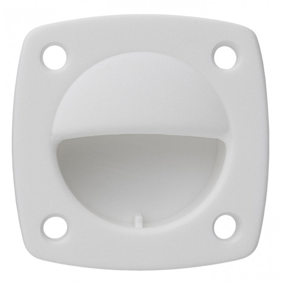 Whitecap Nylon Flush Pull - Small - White - Get Tight Gear