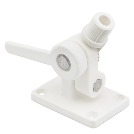 Whitecap Nylon Ratchet Mount - White - Get Tight Gear