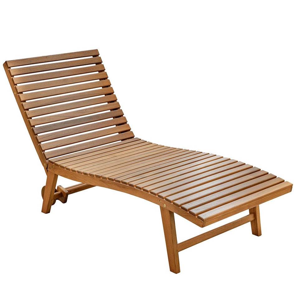 Whitecap Pool Lounge Chair - Teak - Get Tight Gear