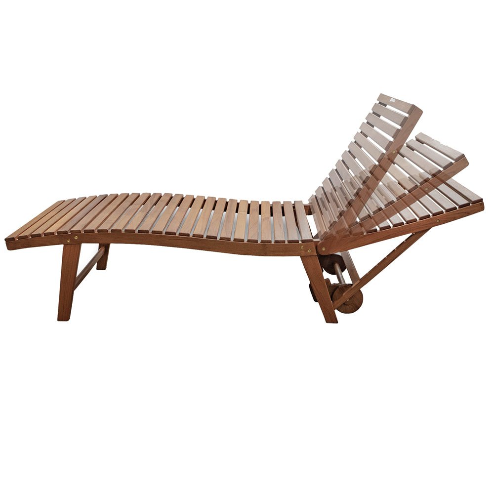 Whitecap Pool Lounge Chair - Teak - Get Tight Gear