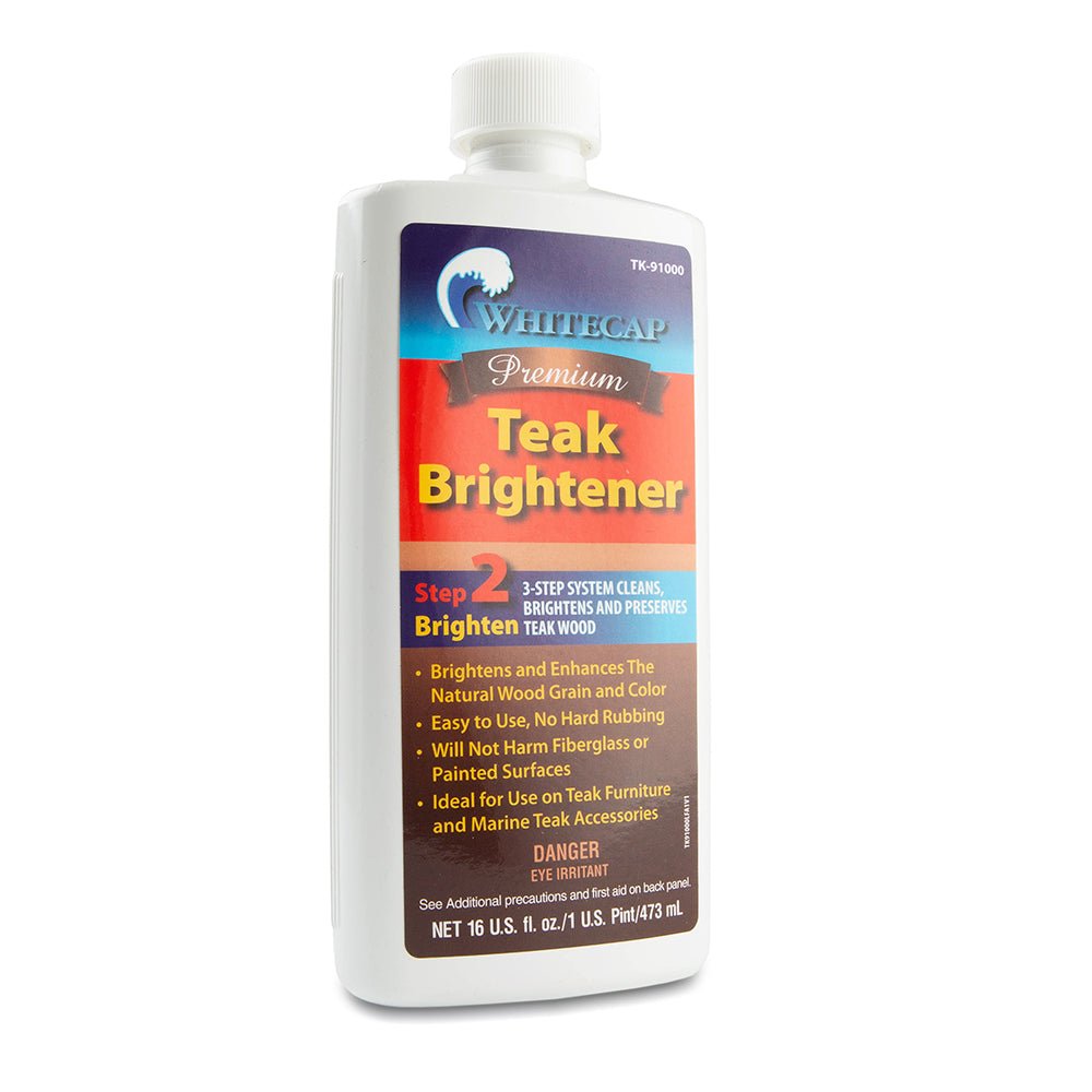 Whitecap Premium Teak Brightener - 16oz - Get Tight Gear