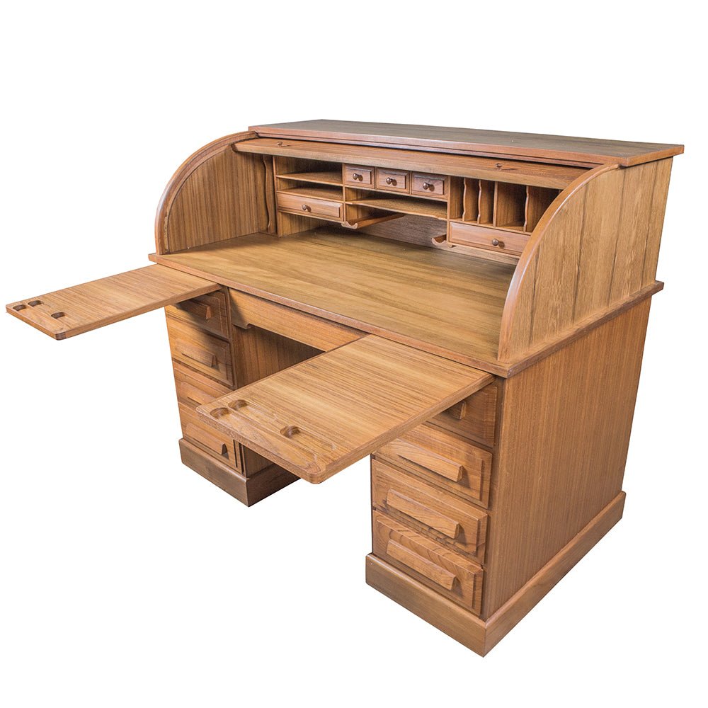 Whitecap Roll Top Desk (Oiled) - Teak - Get Tight Gear