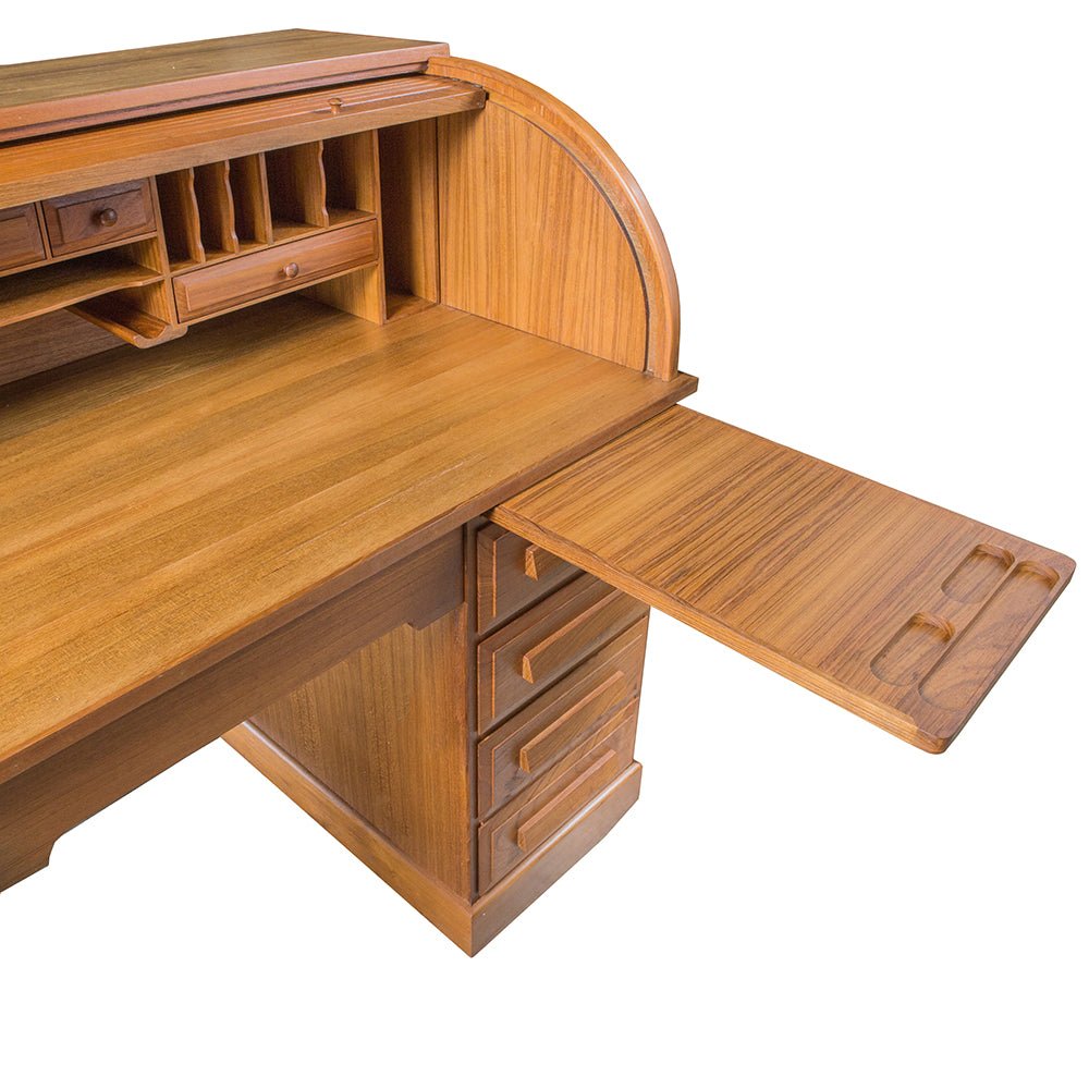 Whitecap Roll Top Desk (Oiled) - Teak - Get Tight Gear