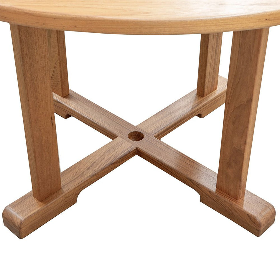 Whitecap Round Dining Table - Teak - Get Tight Gear