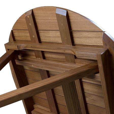 Whitecap Round Slat Table - Teak - Get Tight Gear